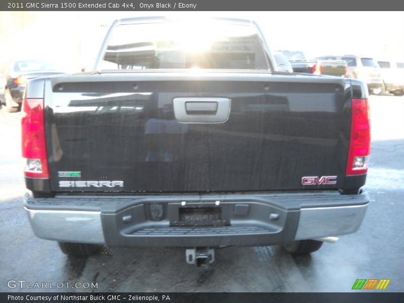 Onyx Black / Ebony 2011 GMC Sierra 1500 Extended Cab 4x4