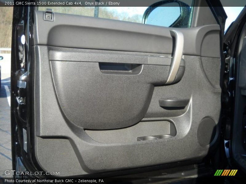 Onyx Black / Ebony 2011 GMC Sierra 1500 Extended Cab 4x4