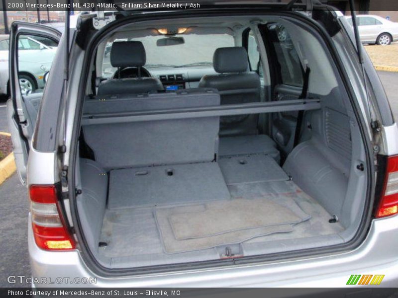 Brilliant Silver Metallic / Ash 2000 Mercedes-Benz ML 430 4Matic