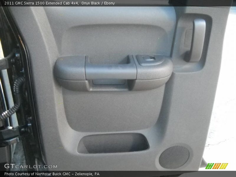 Onyx Black / Ebony 2011 GMC Sierra 1500 Extended Cab 4x4