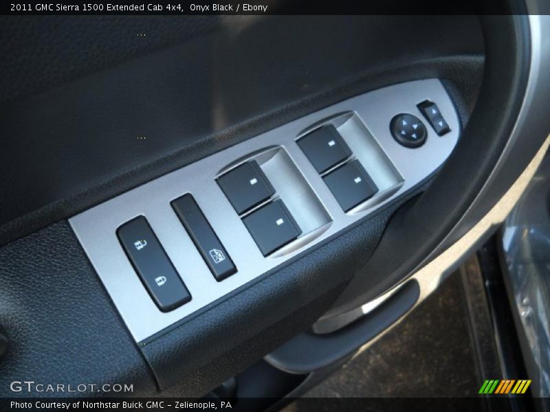Onyx Black / Ebony 2011 GMC Sierra 1500 Extended Cab 4x4