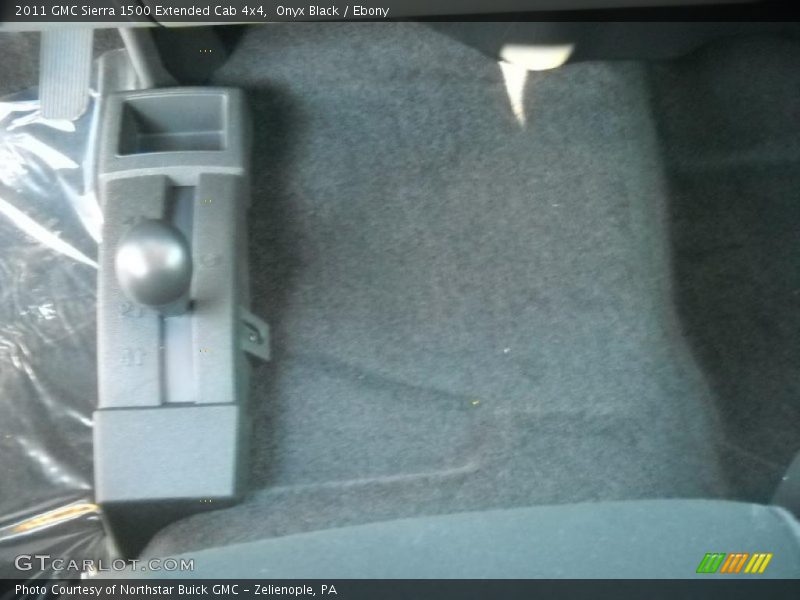Onyx Black / Ebony 2011 GMC Sierra 1500 Extended Cab 4x4