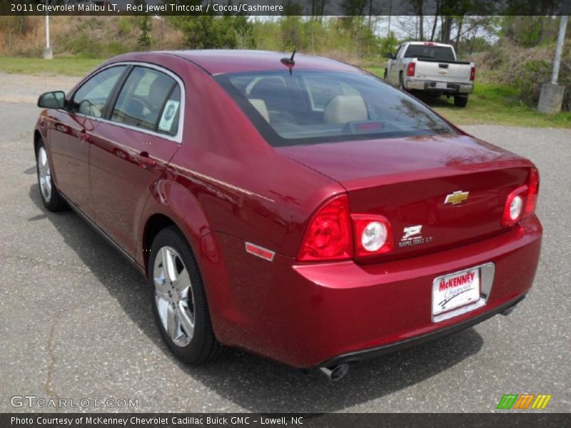 Red Jewel Tintcoat / Cocoa/Cashmere 2011 Chevrolet Malibu LT