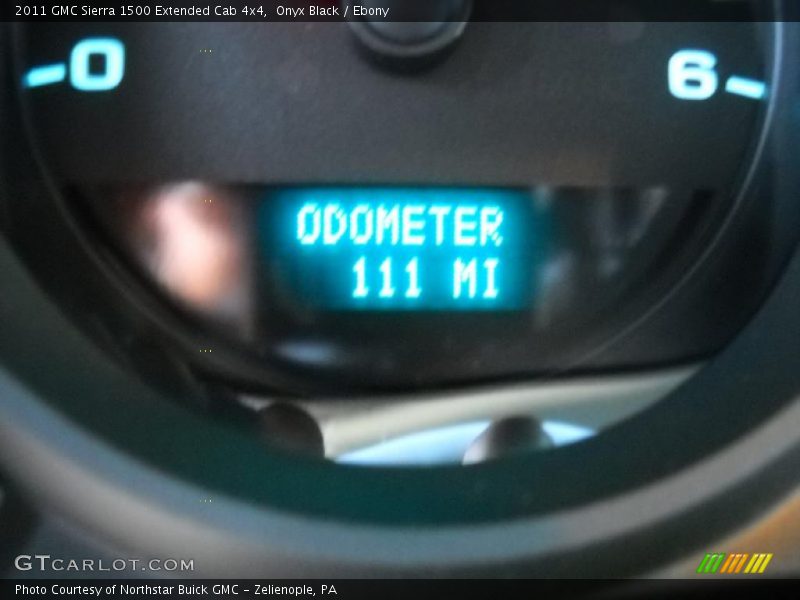 Onyx Black / Ebony 2011 GMC Sierra 1500 Extended Cab 4x4