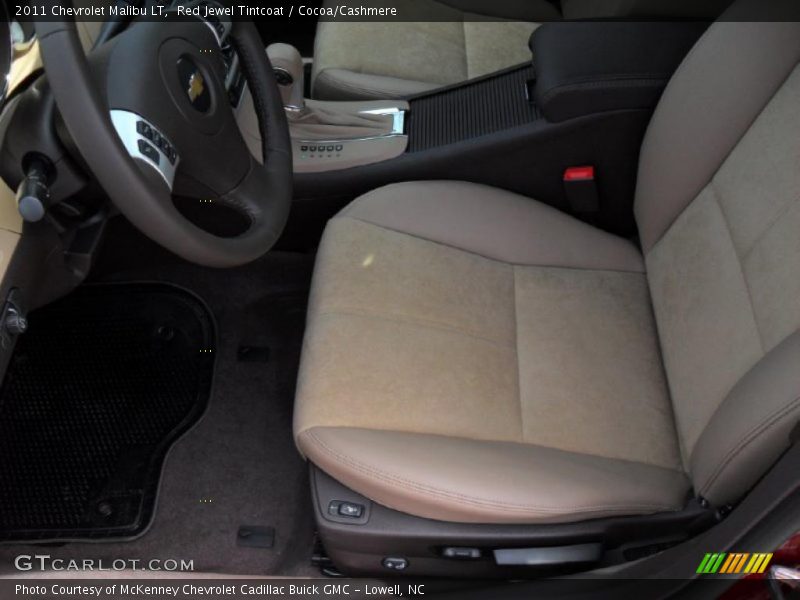 Red Jewel Tintcoat / Cocoa/Cashmere 2011 Chevrolet Malibu LT