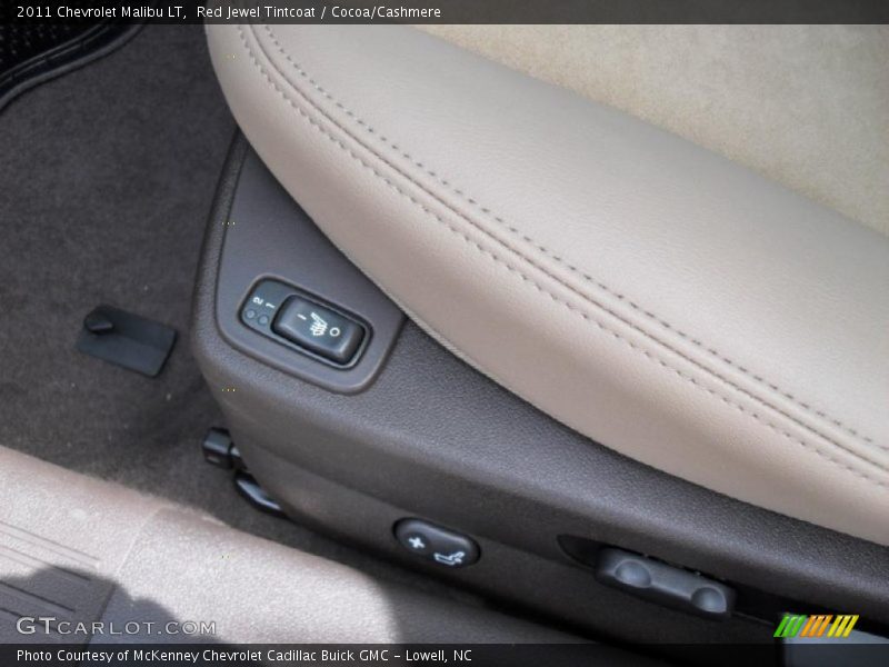 Red Jewel Tintcoat / Cocoa/Cashmere 2011 Chevrolet Malibu LT