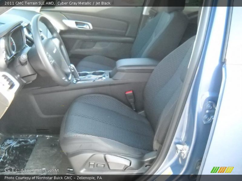 Cyber Gray Metallic / Jet Black 2011 GMC Terrain SLE AWD
