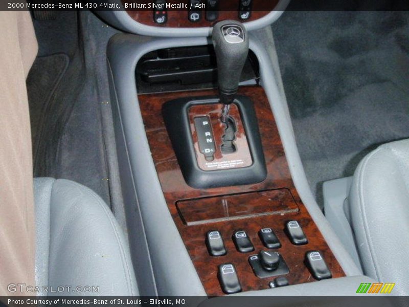 Brilliant Silver Metallic / Ash 2000 Mercedes-Benz ML 430 4Matic