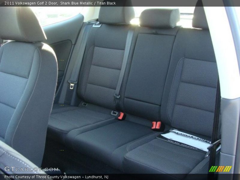 Shark Blue Metallic / Titan Black 2011 Volkswagen Golf 2 Door