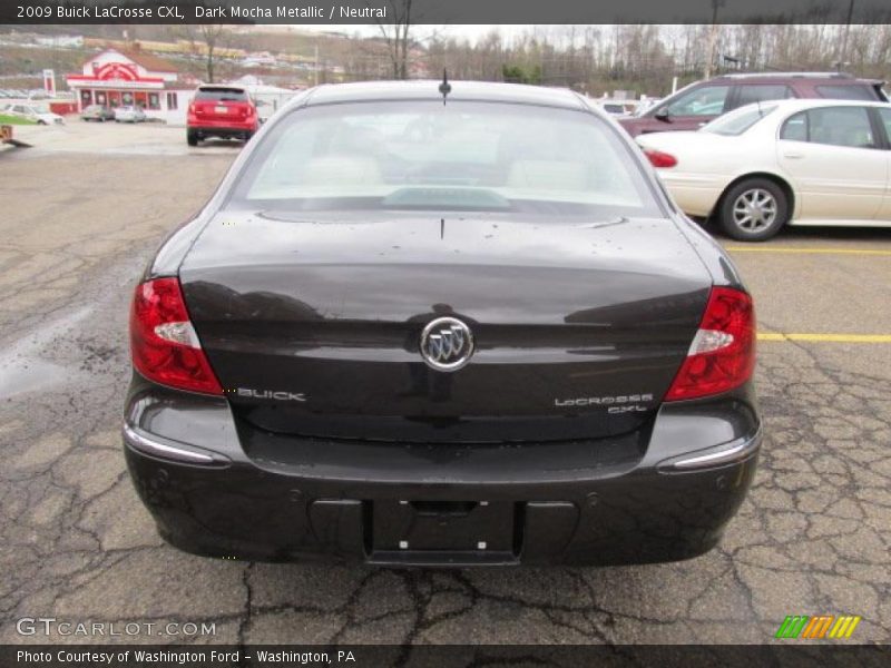 Dark Mocha Metallic / Neutral 2009 Buick LaCrosse CXL