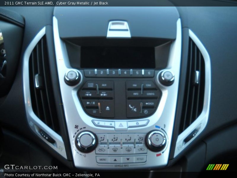 Cyber Gray Metallic / Jet Black 2011 GMC Terrain SLE AWD