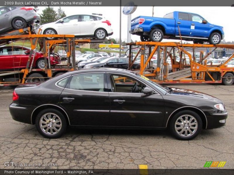 Dark Mocha Metallic / Neutral 2009 Buick LaCrosse CXL