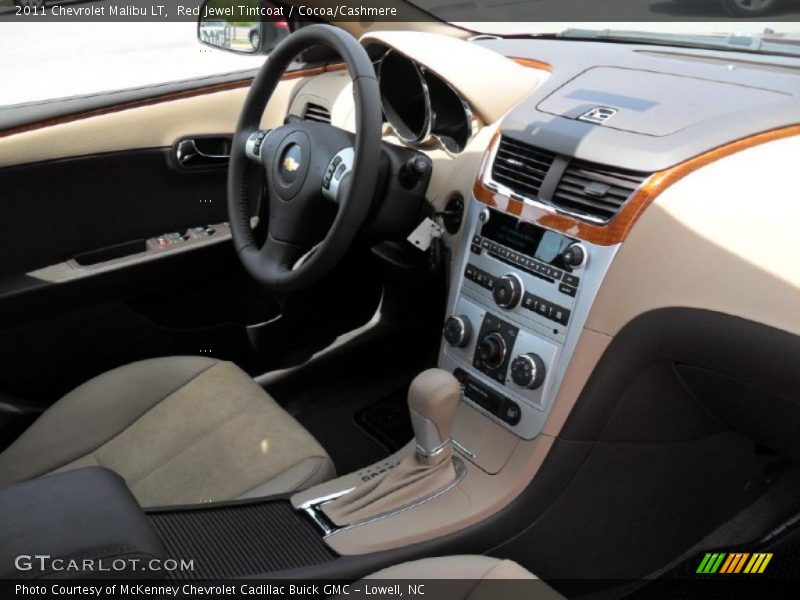 Red Jewel Tintcoat / Cocoa/Cashmere 2011 Chevrolet Malibu LT