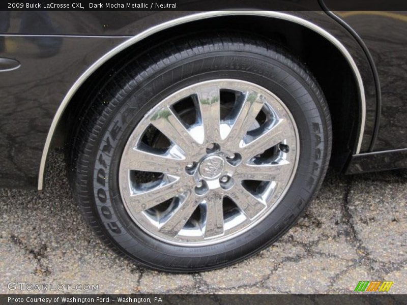 Dark Mocha Metallic / Neutral 2009 Buick LaCrosse CXL