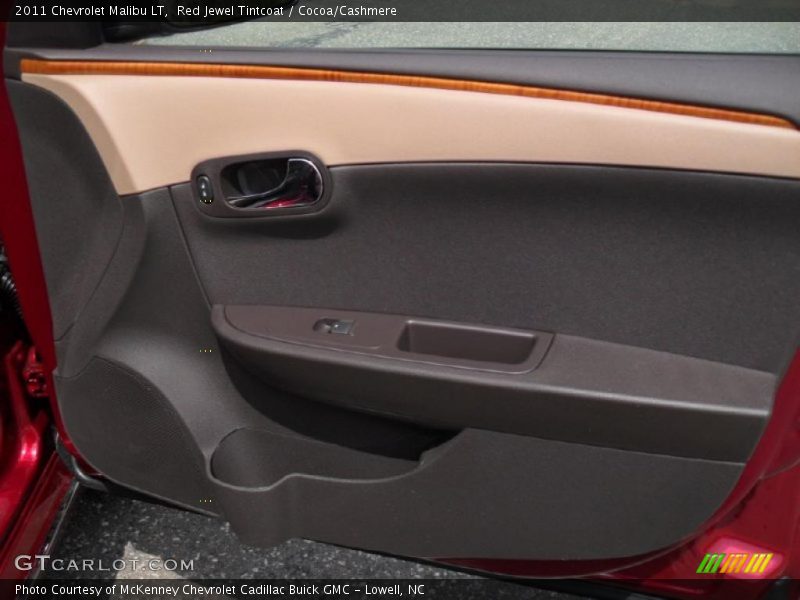 Red Jewel Tintcoat / Cocoa/Cashmere 2011 Chevrolet Malibu LT