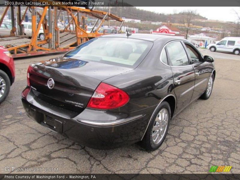 Dark Mocha Metallic / Neutral 2009 Buick LaCrosse CXL