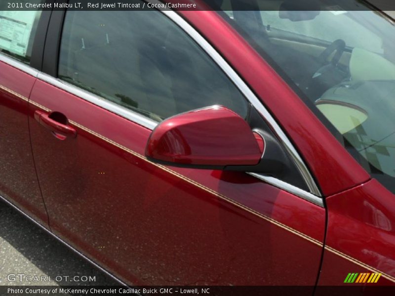 Red Jewel Tintcoat / Cocoa/Cashmere 2011 Chevrolet Malibu LT