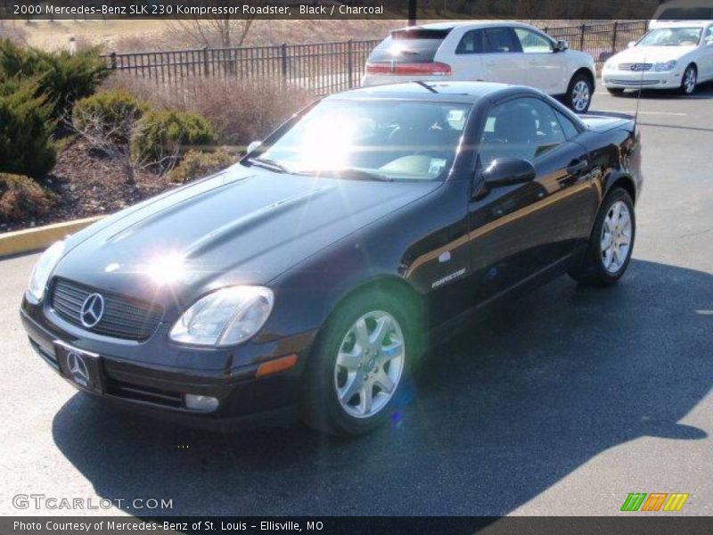 Black / Charcoal 2000 Mercedes-Benz SLK 230 Kompressor Roadster