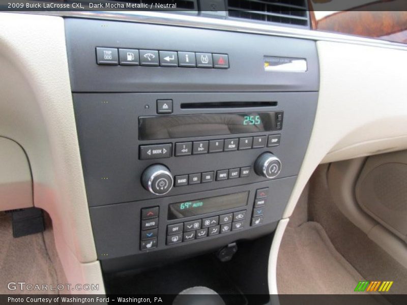 Dark Mocha Metallic / Neutral 2009 Buick LaCrosse CXL