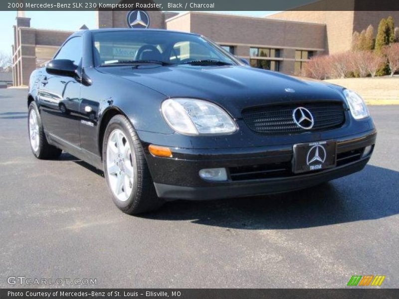 Black / Charcoal 2000 Mercedes-Benz SLK 230 Kompressor Roadster