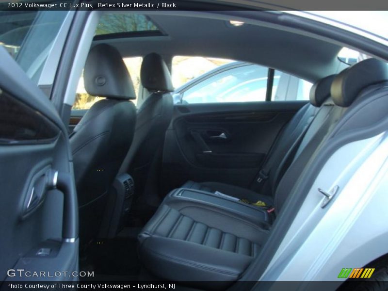 Reflex Silver Metallic / Black 2012 Volkswagen CC Lux Plus