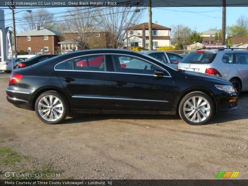 Deep Black Metallic / Black 2012 Volkswagen CC Lux Limited