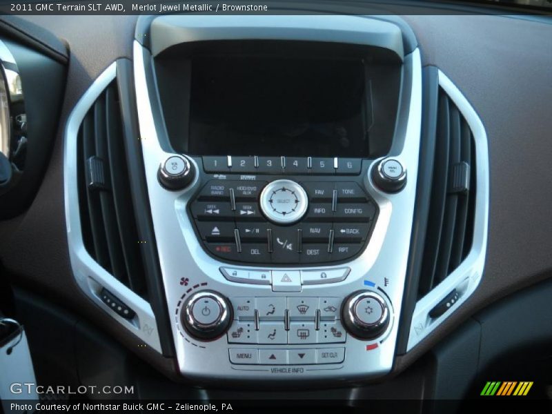 Controls of 2011 Terrain SLT AWD