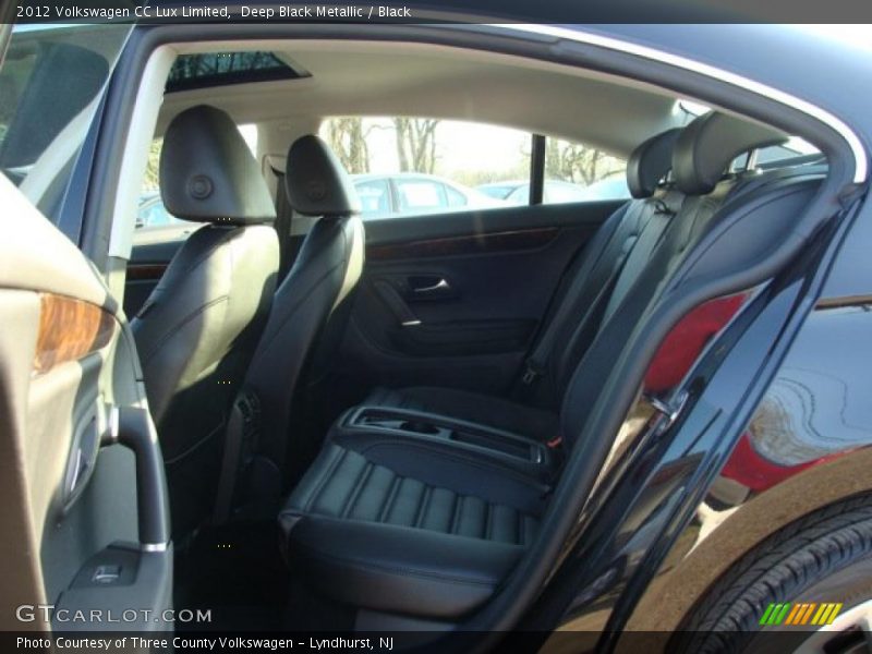 Deep Black Metallic / Black 2012 Volkswagen CC Lux Limited