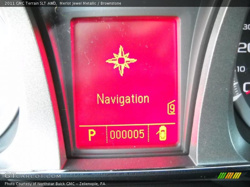 Merlot Jewel Metallic / Brownstone 2011 GMC Terrain SLT AWD