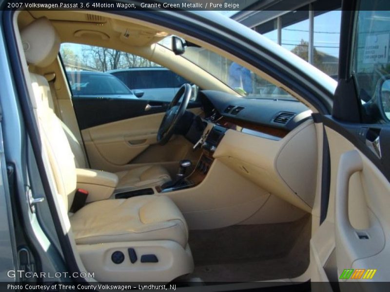 Granite Green Metallic / Pure Beige 2007 Volkswagen Passat 3.6 4Motion Wagon