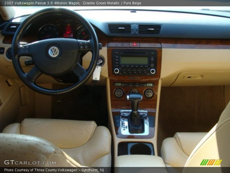 Granite Green Metallic / Pure Beige 2007 Volkswagen Passat 3.6 4Motion Wagon