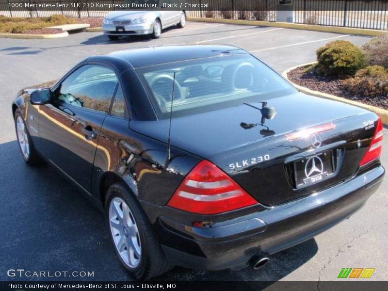 Black / Charcoal 2000 Mercedes-Benz SLK 230 Kompressor Roadster