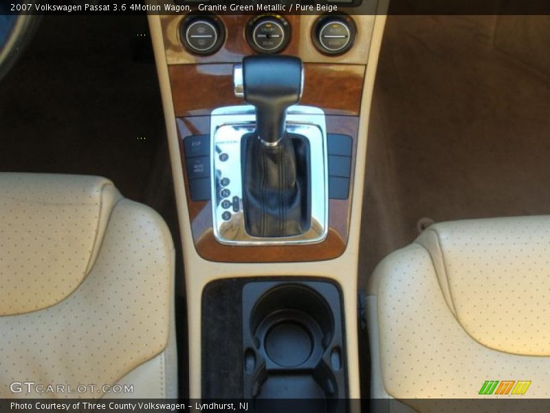 Granite Green Metallic / Pure Beige 2007 Volkswagen Passat 3.6 4Motion Wagon