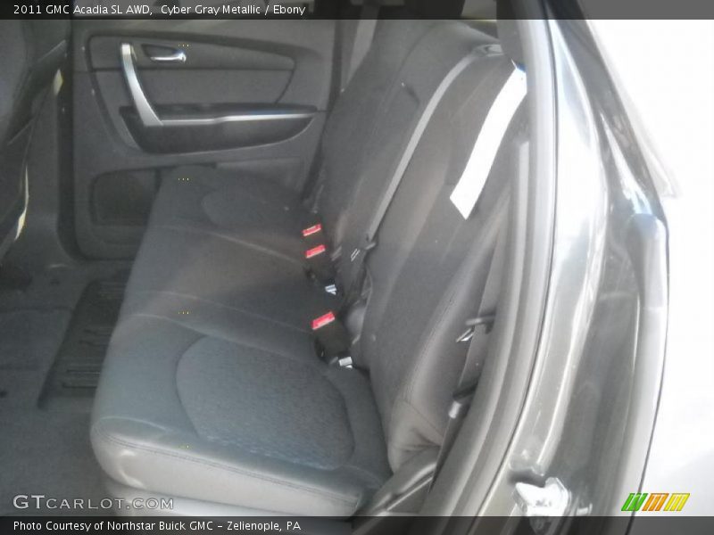 Cyber Gray Metallic / Ebony 2011 GMC Acadia SL AWD