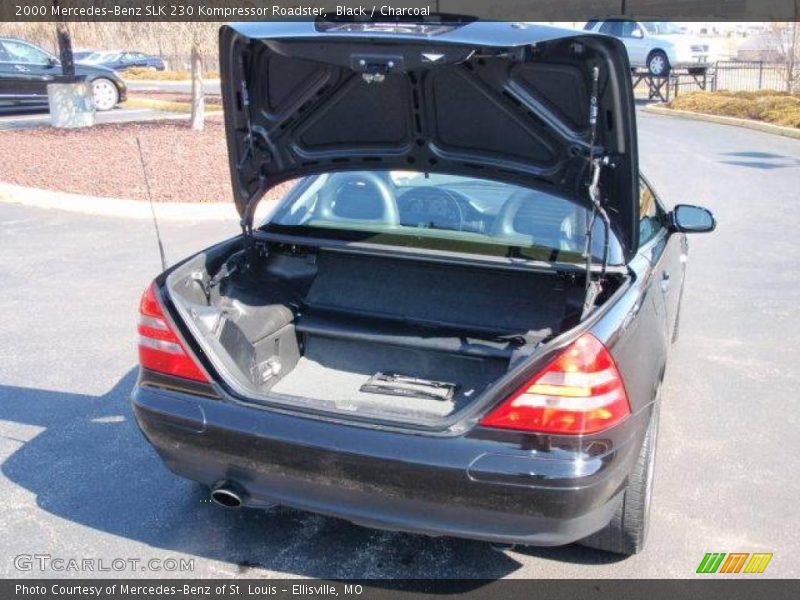 Black / Charcoal 2000 Mercedes-Benz SLK 230 Kompressor Roadster