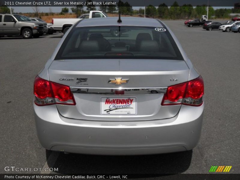 Silver Ice Metallic / Jet Black Leather 2011 Chevrolet Cruze LTZ