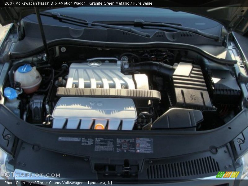 Granite Green Metallic / Pure Beige 2007 Volkswagen Passat 3.6 4Motion Wagon