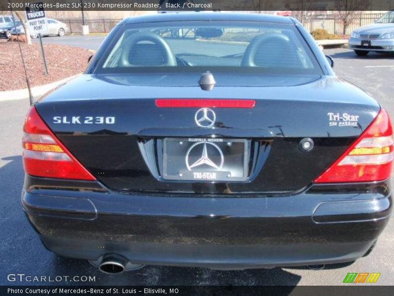 Black / Charcoal 2000 Mercedes-Benz SLK 230 Kompressor Roadster