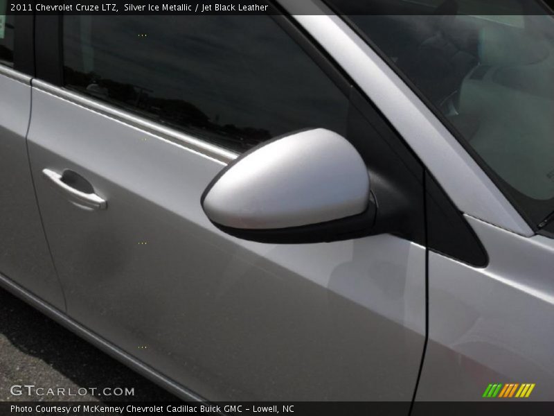 Silver Ice Metallic / Jet Black Leather 2011 Chevrolet Cruze LTZ