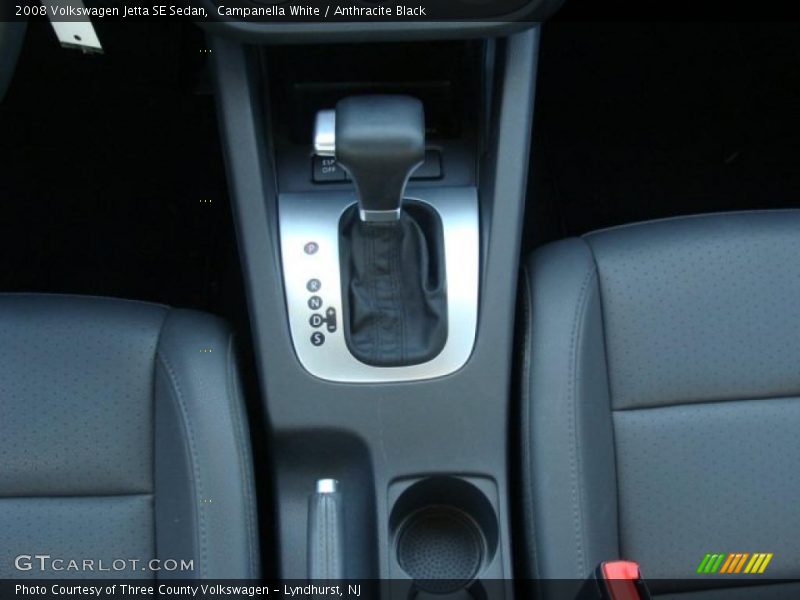 Campanella White / Anthracite Black 2008 Volkswagen Jetta SE Sedan