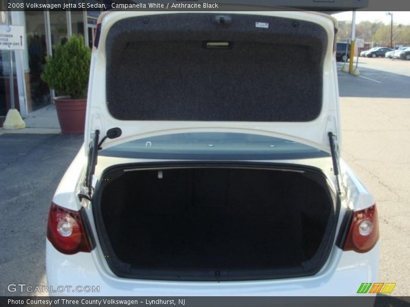 Campanella White / Anthracite Black 2008 Volkswagen Jetta SE Sedan