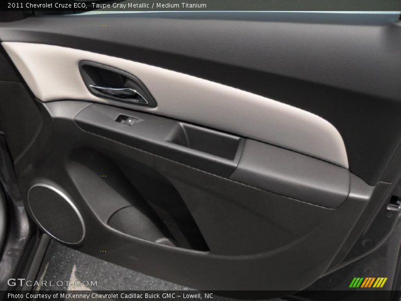 Taupe Gray Metallic / Medium Titanium 2011 Chevrolet Cruze ECO