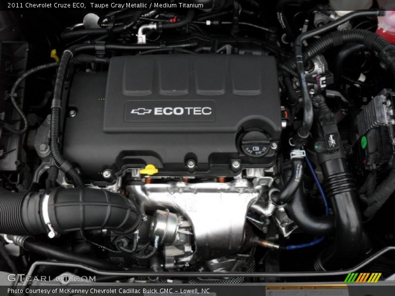  2011 Cruze ECO Engine - 1.4 Liter Turbocharged DOHC 16-Valve VVT ECOTEC 4 Cylinder