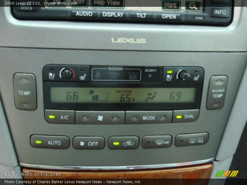 Crystal White / Ash 2006 Lexus ES 330