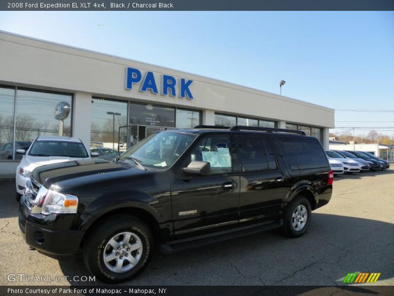 Black / Charcoal Black 2008 Ford Expedition EL XLT 4x4