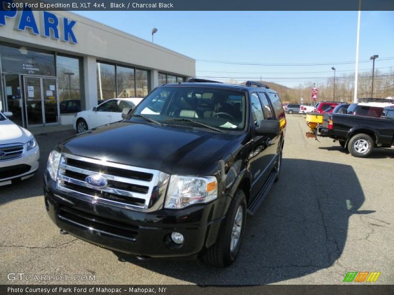 Black / Charcoal Black 2008 Ford Expedition EL XLT 4x4