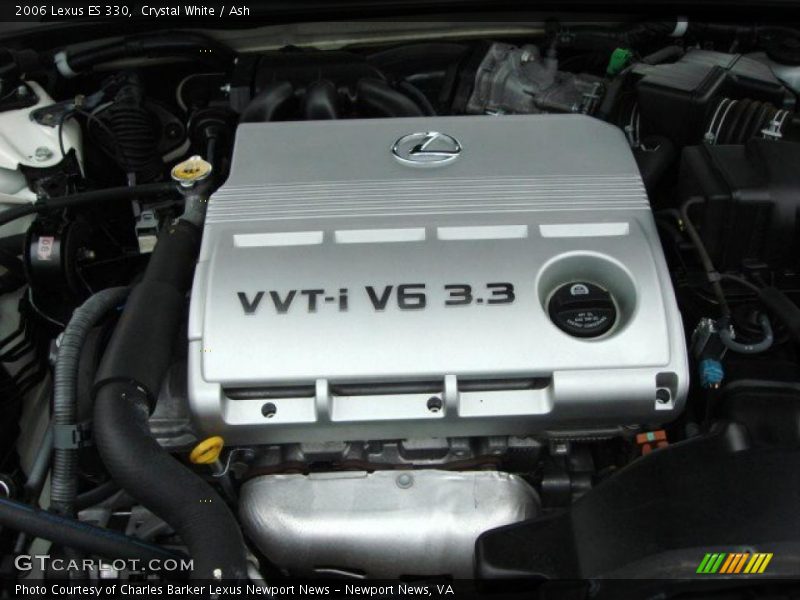 Crystal White / Ash 2006 Lexus ES 330
