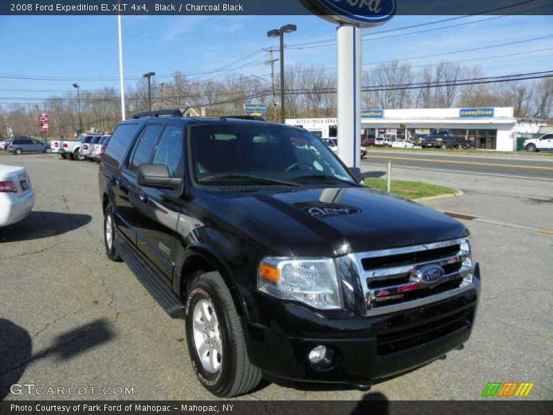 Black / Charcoal Black 2008 Ford Expedition EL XLT 4x4
