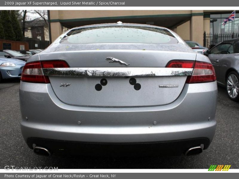 Liquid Silver Metallic / Spice/Charcoal 2009 Jaguar XF Supercharged