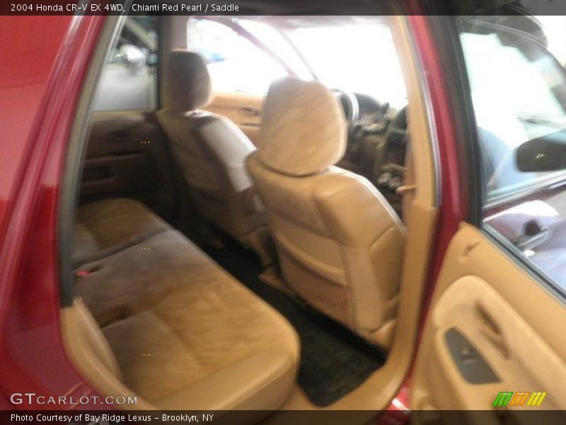 Chianti Red Pearl / Saddle 2004 Honda CR-V EX 4WD